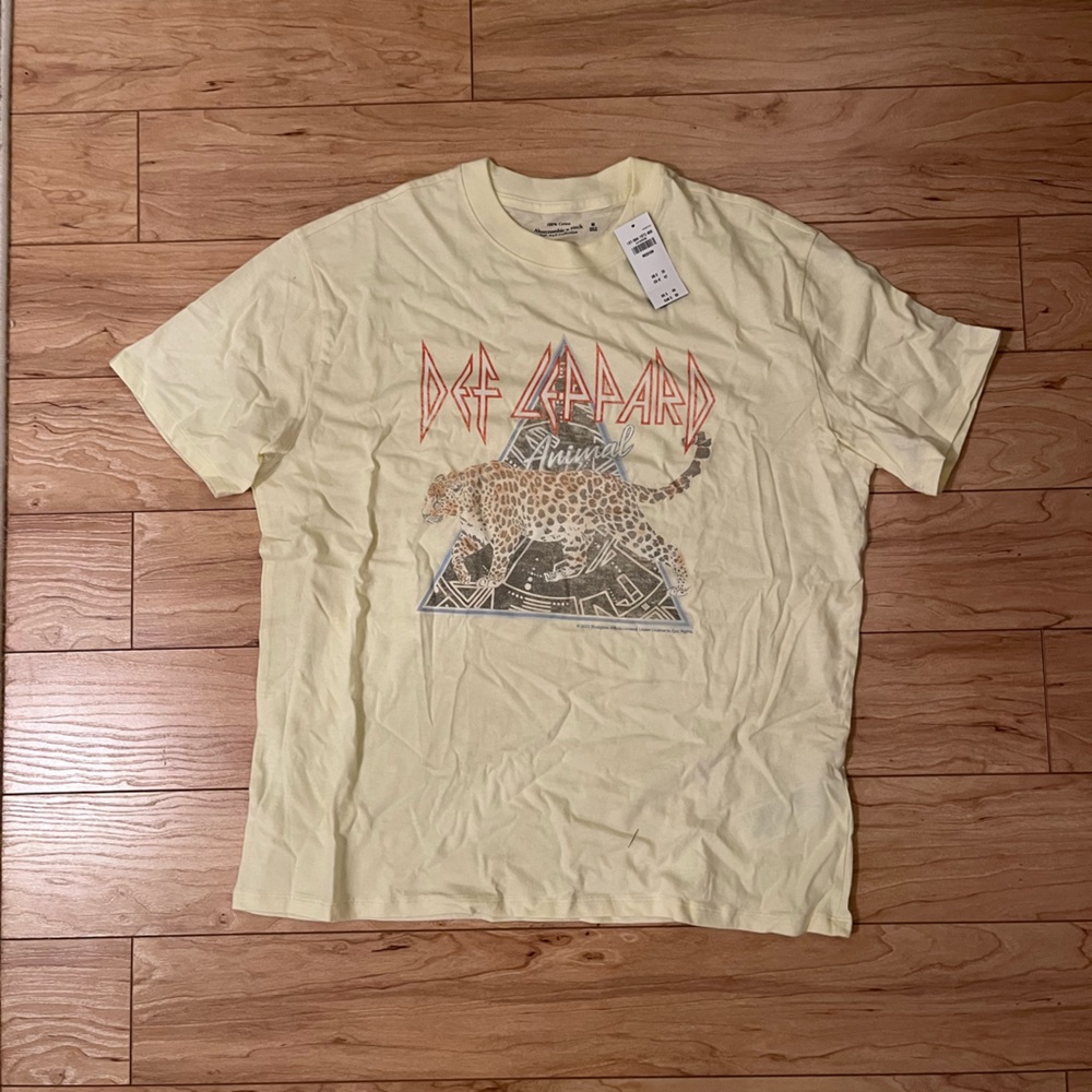 Abercrombie & Fitch Oversized Def Leppard TShirt